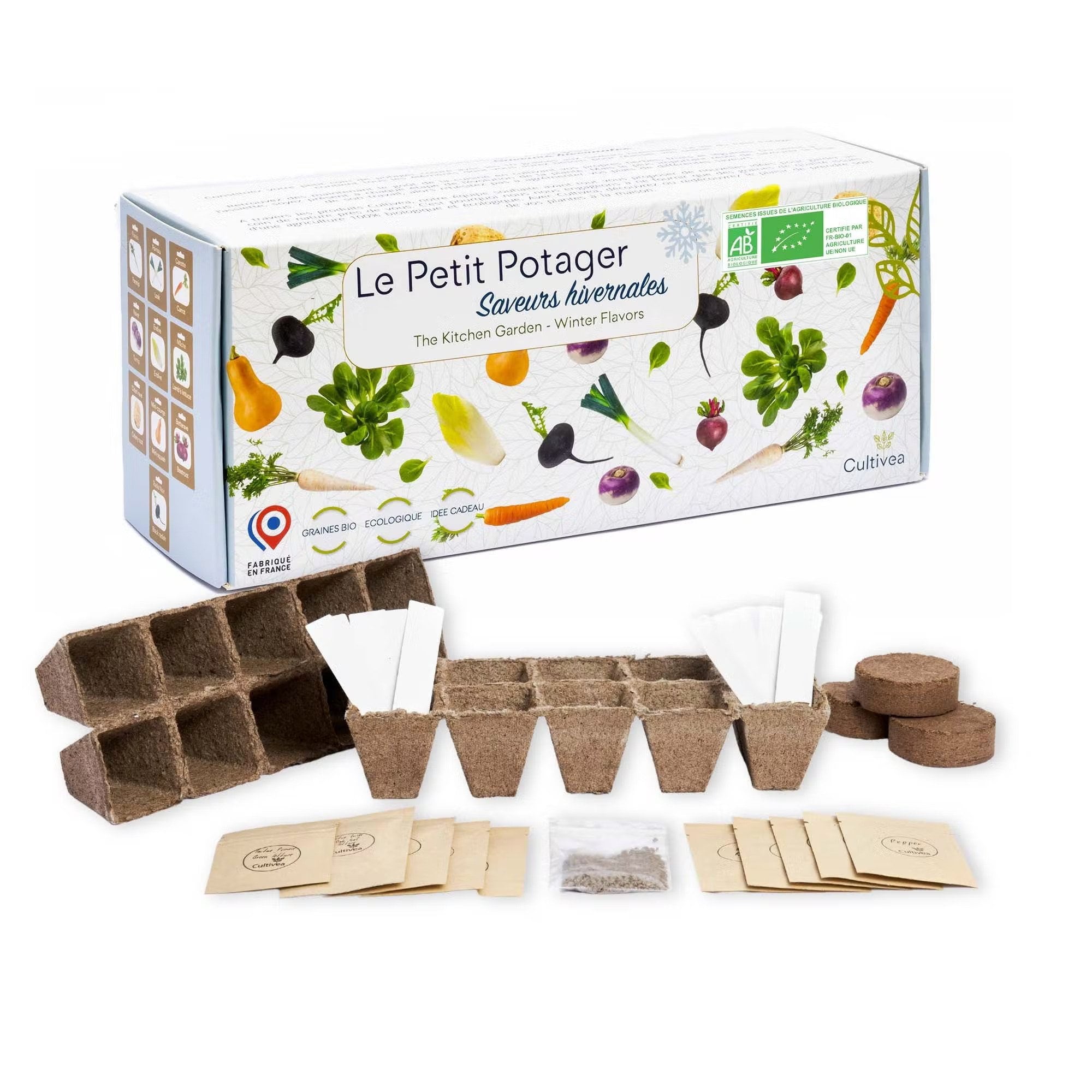 Cultivea Le Petit Potager - Saveurs Hivernales