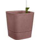 elho greensense aqua care 30cm, square - Clay Brown