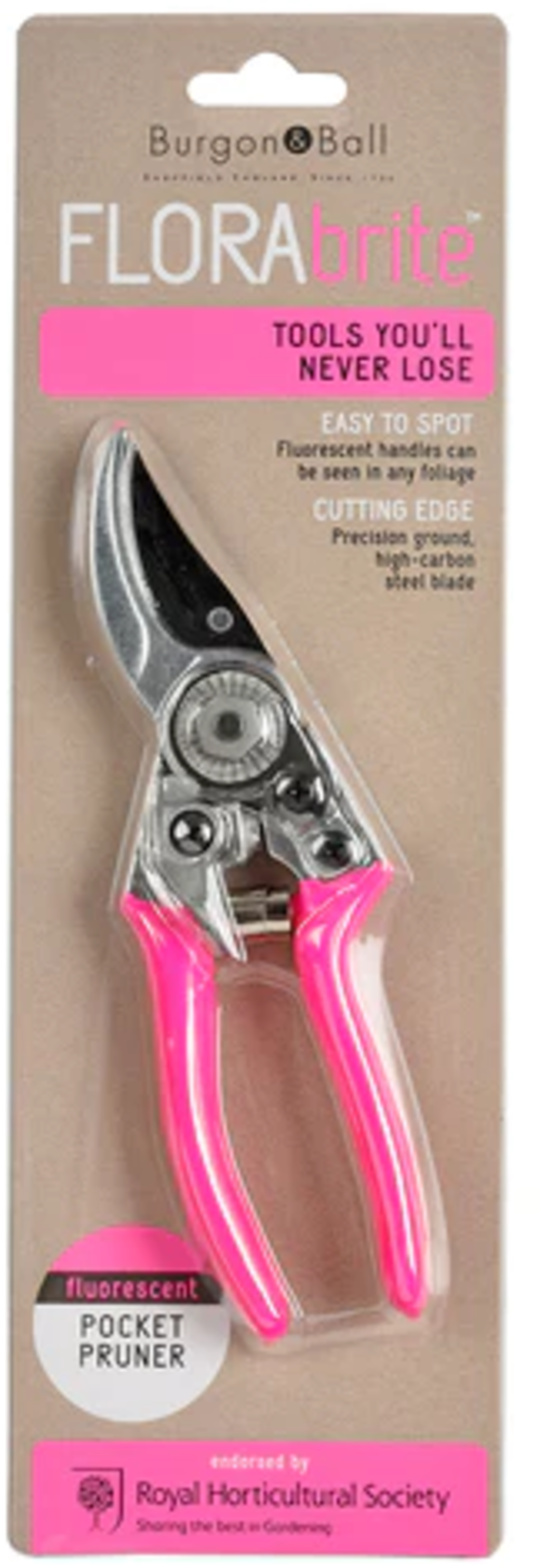 Burgon & Ball Sécateur de Poche - Rose