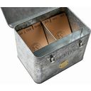 Burgon & Ball Galvanized Metal Seed Storage Box