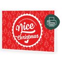 Nice Christmas Gift Certificate to Print at Home