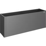 Planter Box - Belvedere MAXI, Metallic Dark Grey 