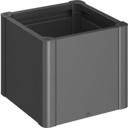 Planter Box - Belvedere MINI, Metallic Dark Grey - 50
