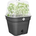 elho Green Basics Growing Pots 15cm - Square - Living Black