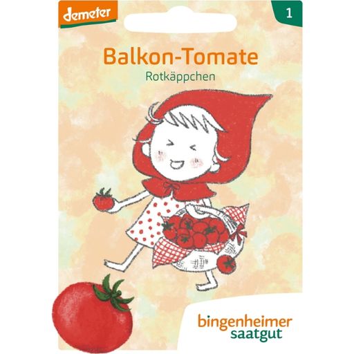Balkon-Tomate "Rotkäppchen" - Kinderedition - 1 Pkg