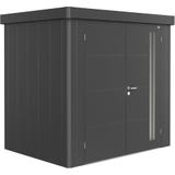 Ger&auml;tehaus Neo | Doppelt&uuml;r - dunkelgrau-metallic