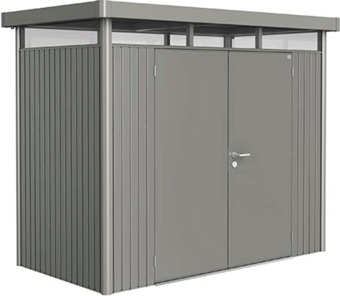 Garden Shed - HighLine | Double Door, Metallic Quartz Grey - H1