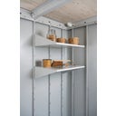 Regalboden-Set tief zu Gerätehäuser, Gerätschrank & Mülltonnenbox, 2 Böden