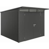 Garden Shed - AvantGarde | Double Door, Metallic Dark Grey