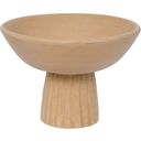 Strömshaga Earthenware Bowl on a Pedestal - Terracotta