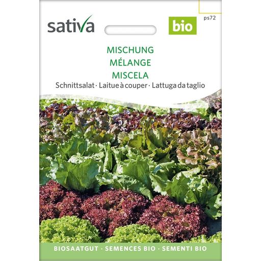 Sativa Bio Schnittsalat, Mischung