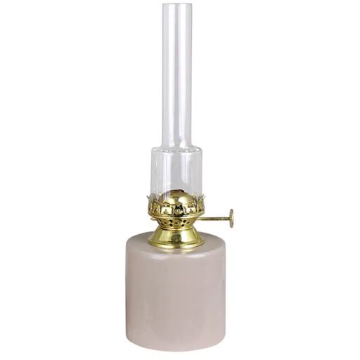 Strömshaga Straight Beige Kerosene Lamp - Small