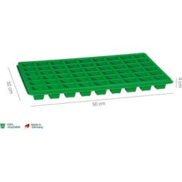 Romberg Seed Tray with 54 Pots - 50x32 cm - 1 item