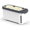 Paul Potato Harry Herbs Herb Pot - with Lid - white