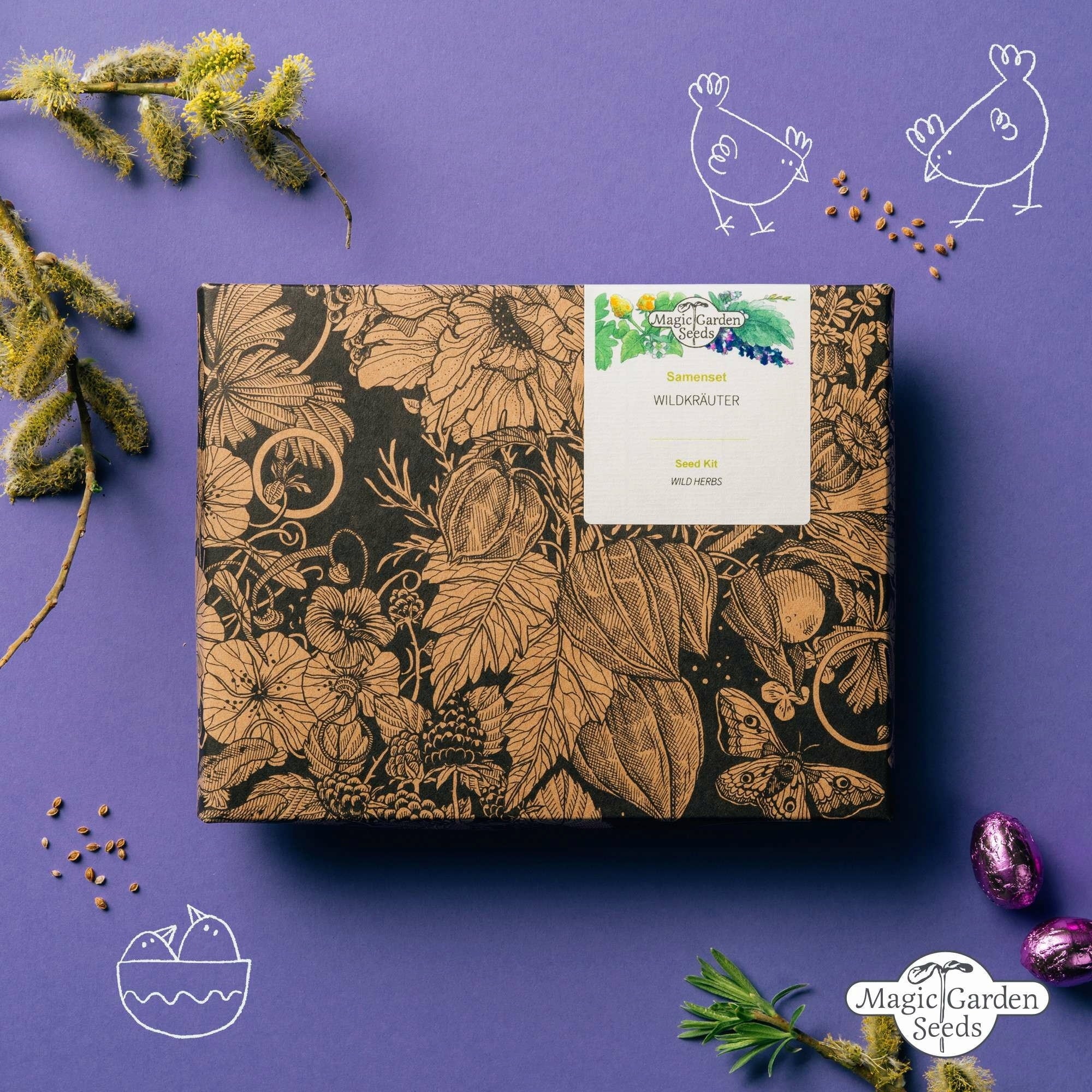 Magic Garden Seeds Herbes Sauvages - Ensemble de Graines