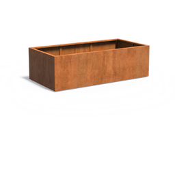 Jardinera de Acero Corten Carrez - Rectangular - 200 x 100 x 60 cm