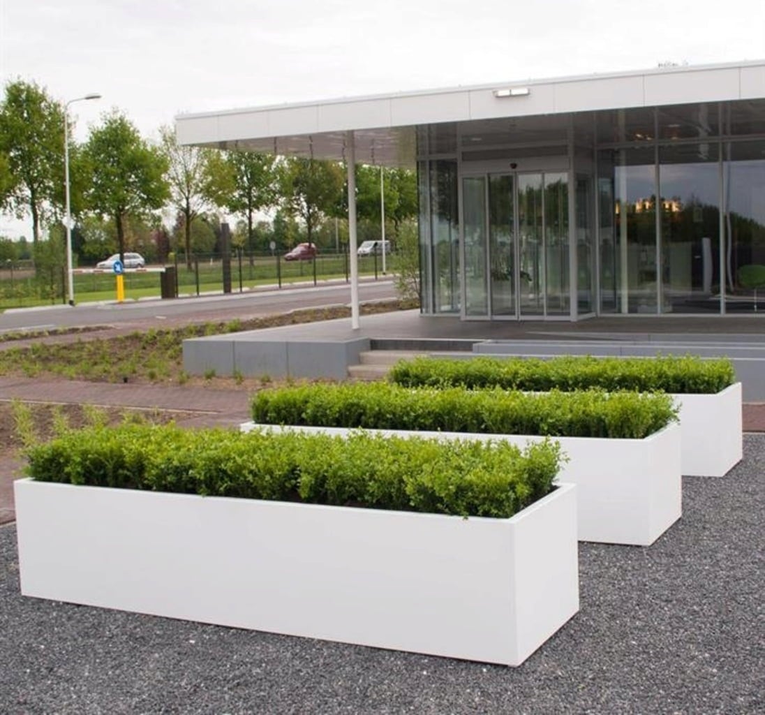 Jardinière Carrez en Aluminium - Rectangulaire / Sans Fond