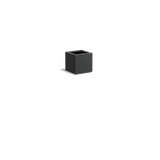 Pflanzgefäß Carrez aus Aluminium - Quadratisch
