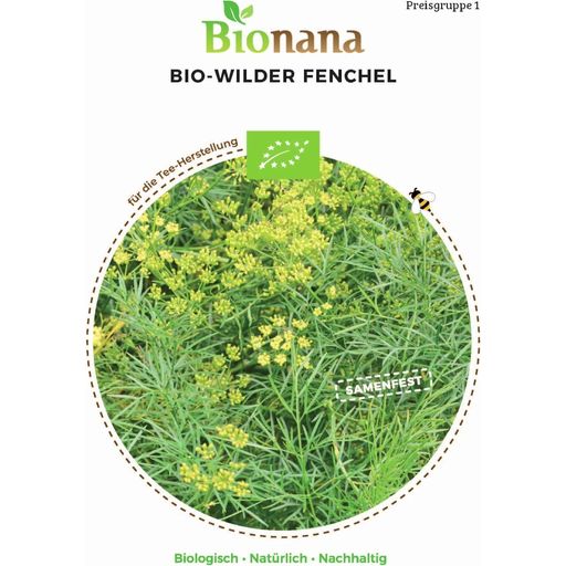 Bionana Organic Wild Fennel - 1 Pkg