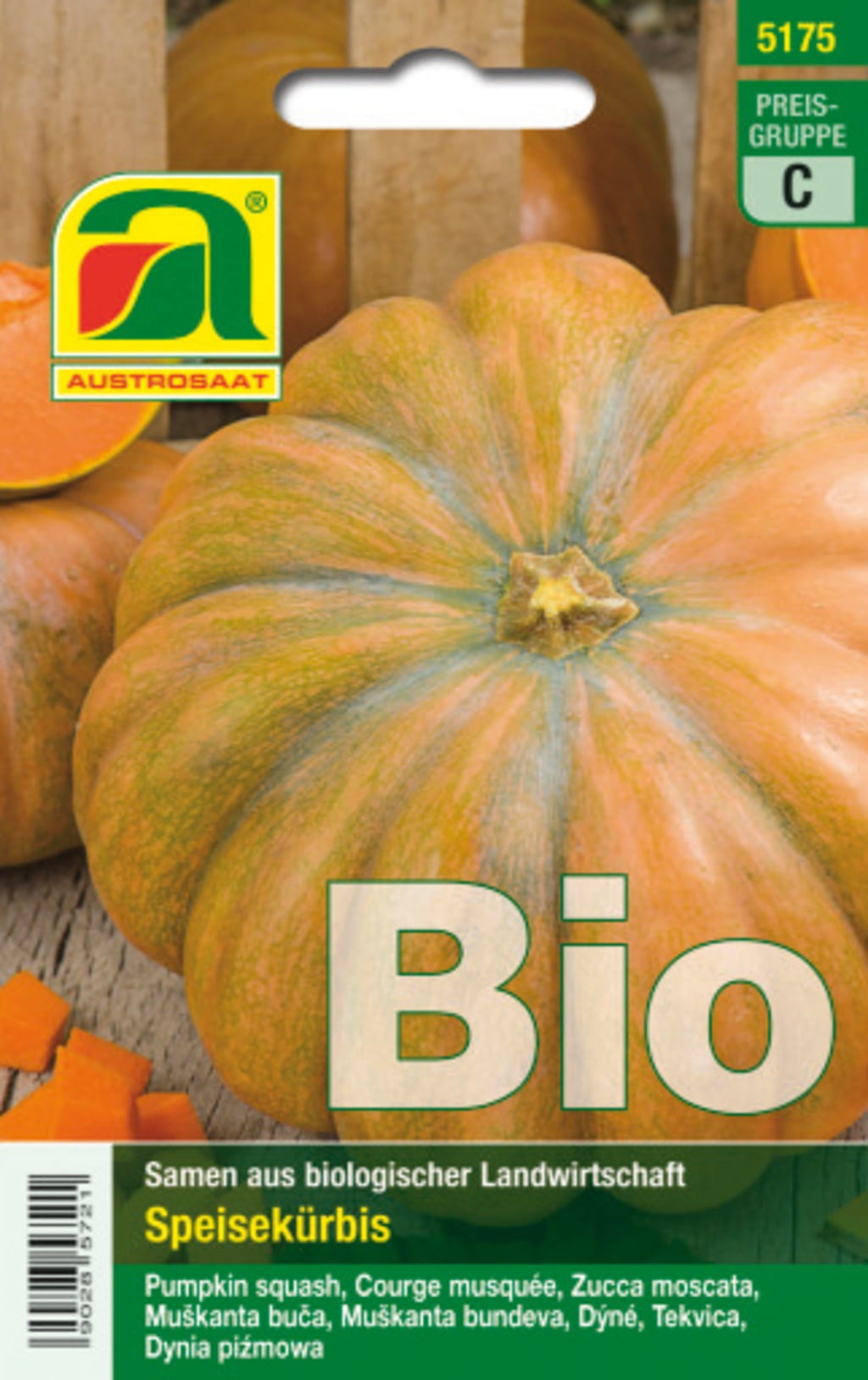 AUSTROSAAT Bio muškatna buča Moschata de Provence