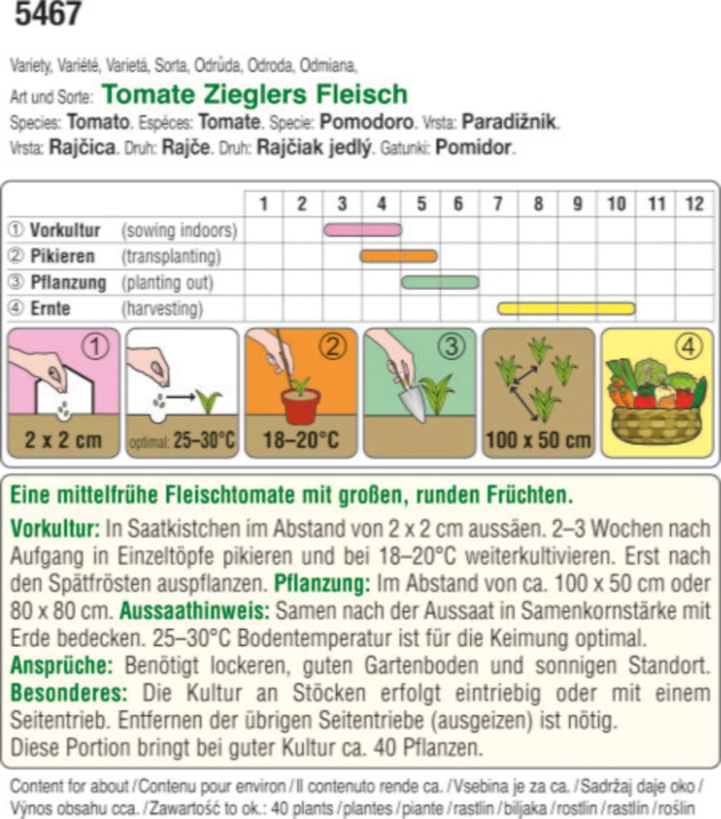 AUSTROSAAT Tomate Bio 