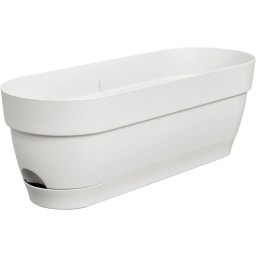 elho Balkonkasten vibia campana, 50 cm - seidenweiß