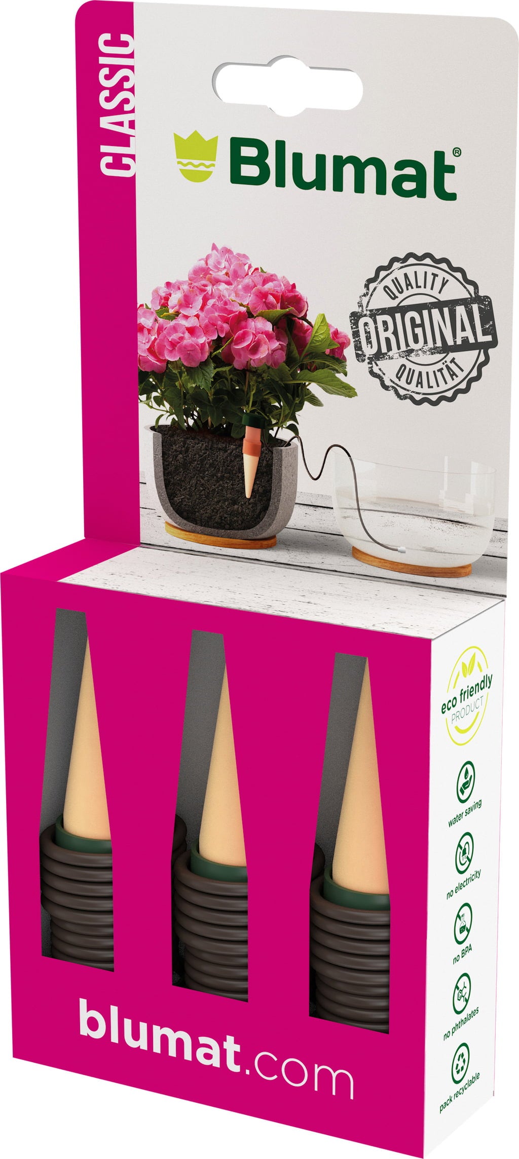 Blumat Classic - Pour Plantes d'Intérieur | Pack - 3 pièces
