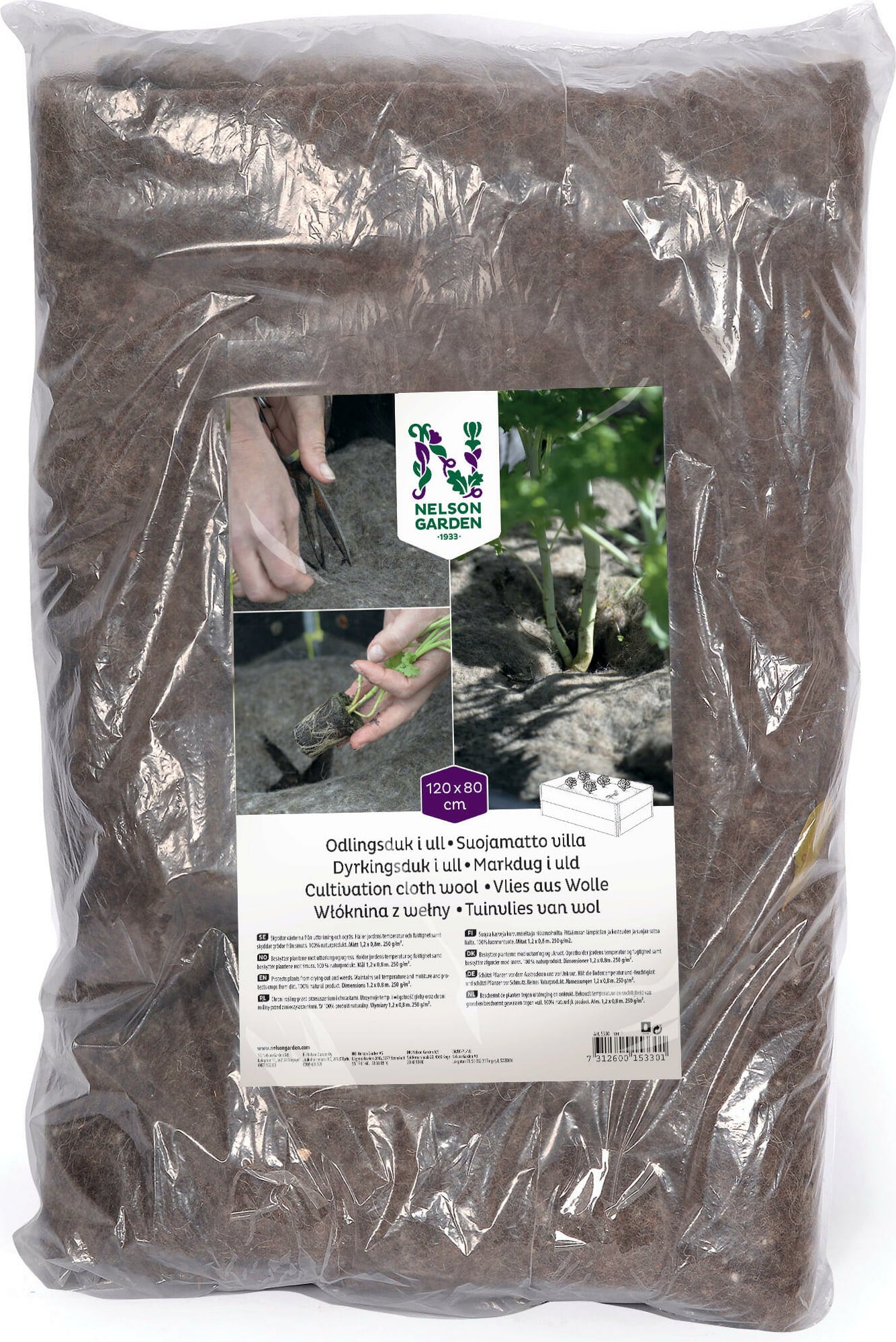 Nelson Garden Toile de Protection en Laine