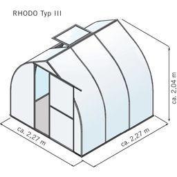 KGT Greenhouse - Rhodo, Untreated - Type III