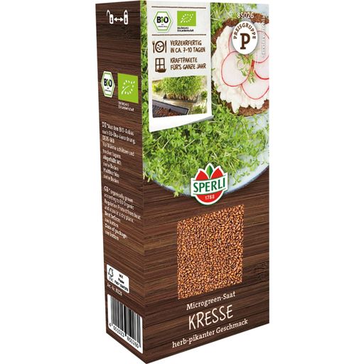 Sperli Bio Microgreen-Saat Kresse - 1 Pkg