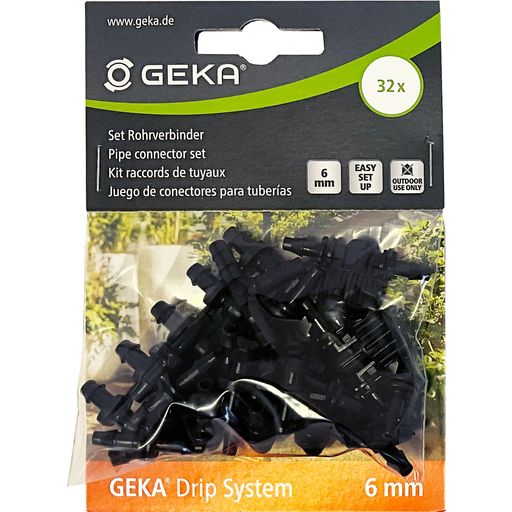 GEKA Pipe Connector Set 6 mm - 1 Set