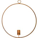 Dekoračný kruh s držiakom na dlhú sviečku "Hoop"