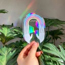 Regenbogen Aufkleber - Kreiere überall Regenbögen - slow down