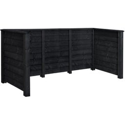 Klink - Habillage Poubelle Profilé 294 x 97 x 108 cm - Noir