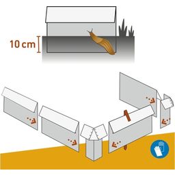 Windhager Upevňovacia svorka plota proti slimákom - 1 ks