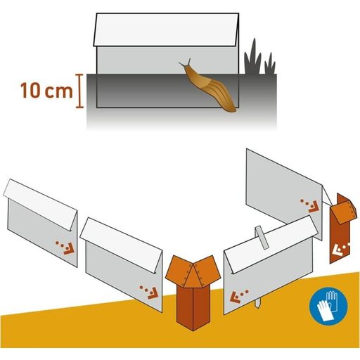 Windhager Barrière Anti-Limaces - Angle - 1 pcs