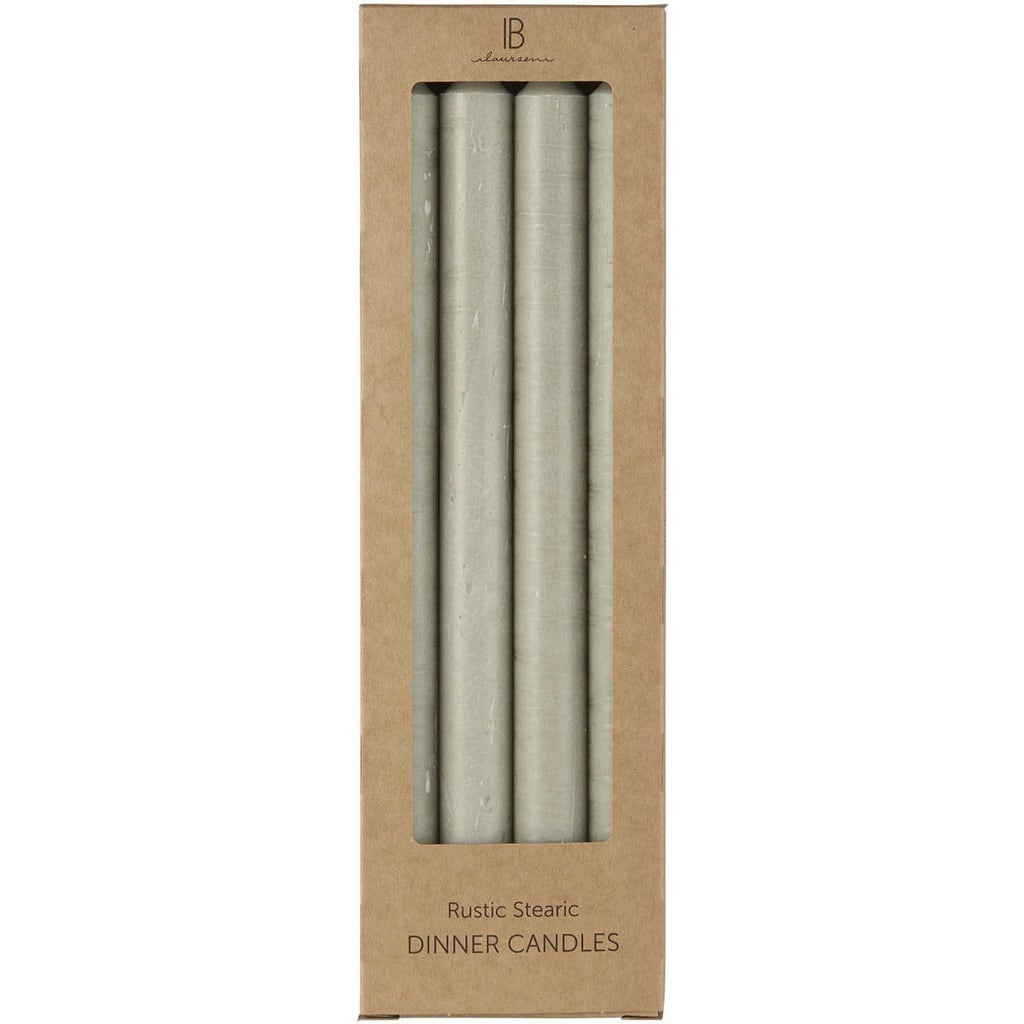 IB Laursen Ash Grey Stick Candles Bloomling International ib-laursen-ash-grey-stick-candles-bloomling-international
