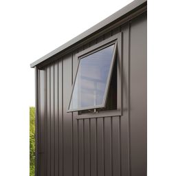 Biohort Window for Europa Garden Shed - Quartz Grey-Metallic
