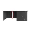 Light Panel for Side Roof Neo Shed, Dark Grey-Metallic
