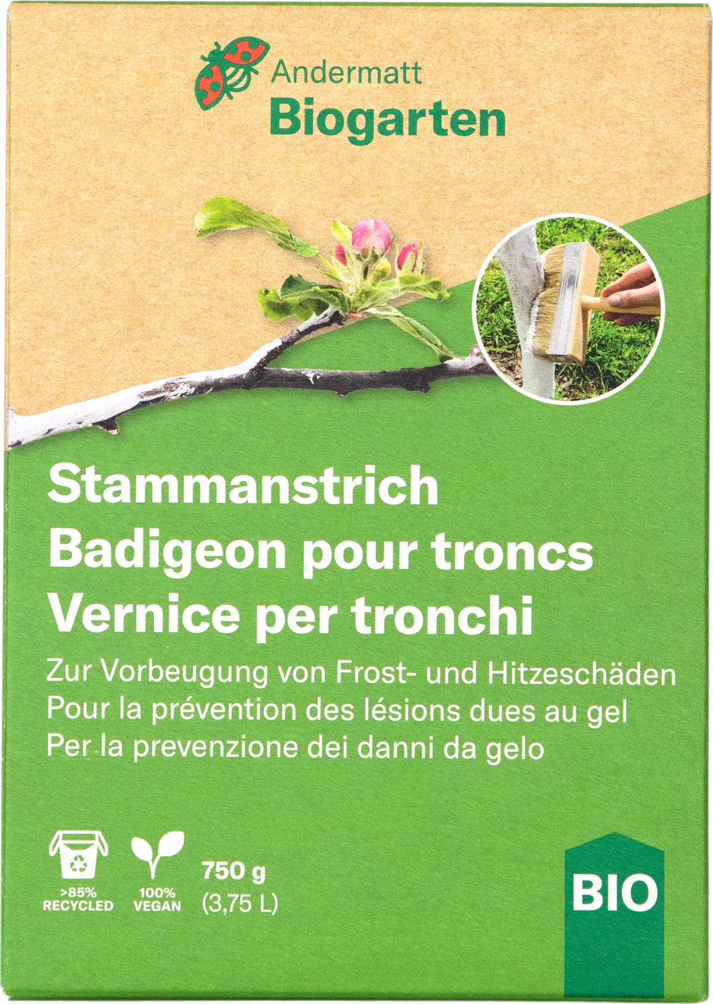 Andermatt Biogarten Badigeon pour Troncs