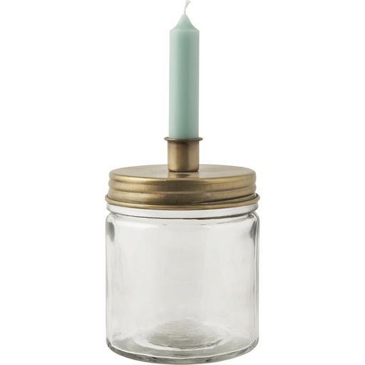 IB Laursen Gold Candleholder for Stick Candles - Low