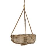 IB Laursen Rattan Hanging Basket