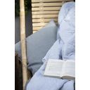 IB Laursen Fehér/kék takaró