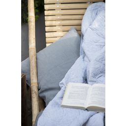 IB Laursen Fehér/kék takaró