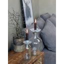 Chic Antique Decorative Candleholder for Bottles - Zinc Antique