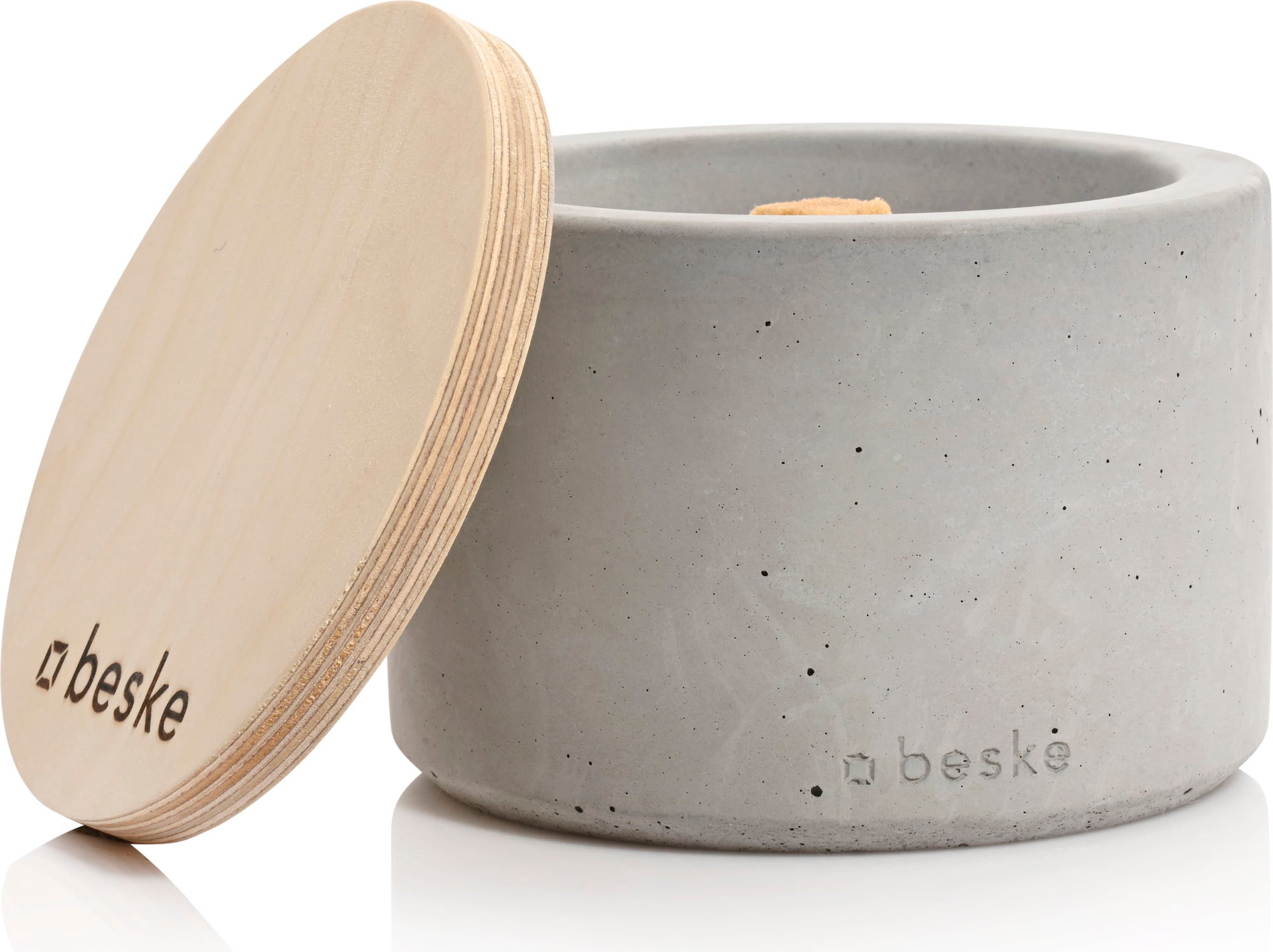 Beske Solo Concrete Candle