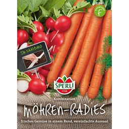 "Carrot & Radish Combination" 5m Seed Tape