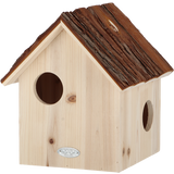 Esschert Design Búdka pre veveričky so strechou z kôry