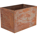 Esschert Design Rectangular Corten Steel Planter  - 60x40x40 cm