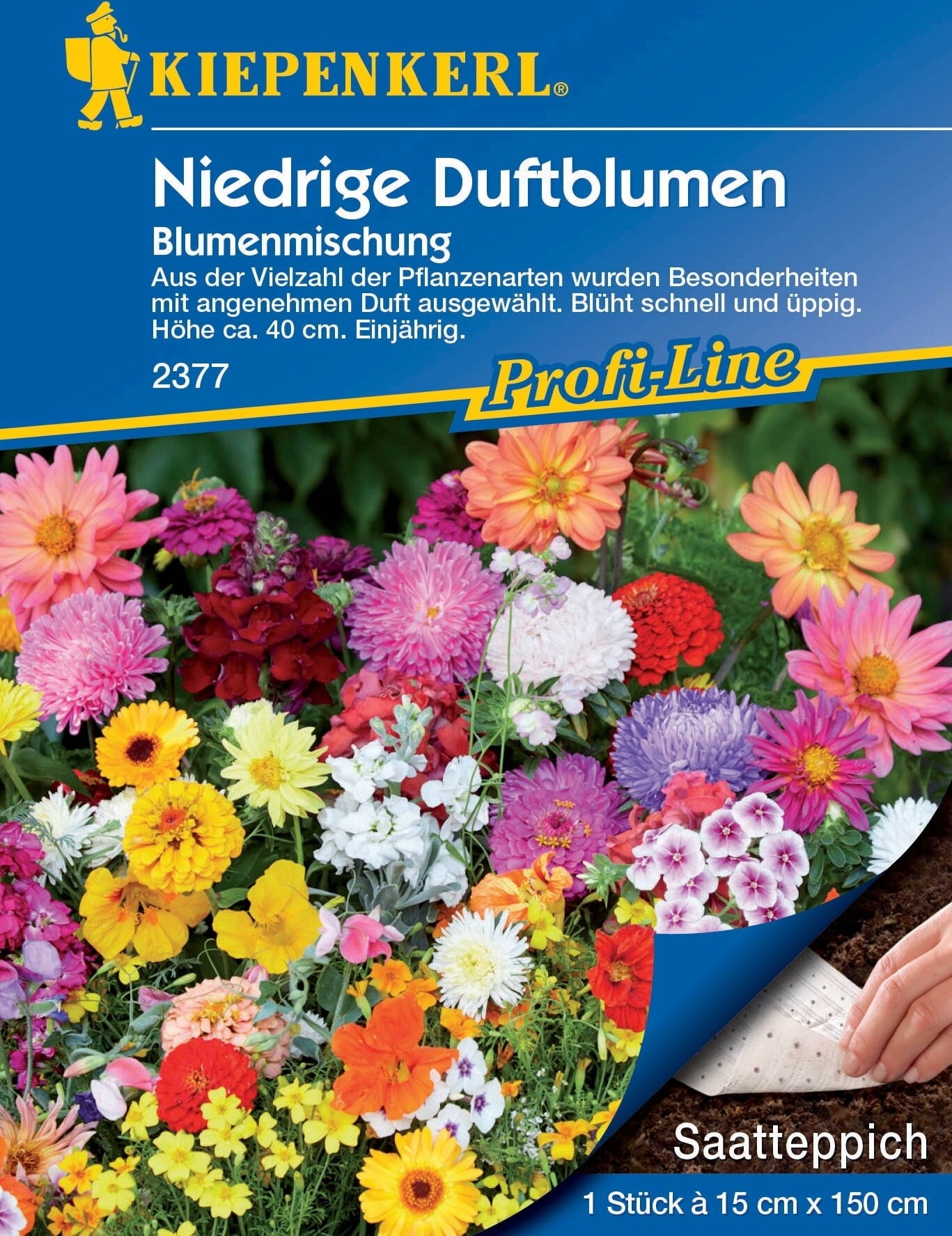 Blomstermix Odlingsmatta - Lågväxande Doftblommor